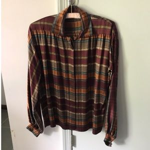 Vintage Satin Blouse